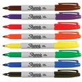 Sharpe Mfg Co Sharpie 002133 Non-Toxic Waterproof Permanent Marker; Fine Tip; Assorted Color; Pack - 8 2133